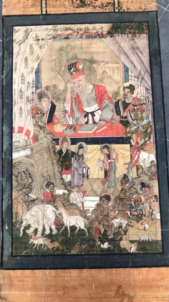 yan luo wang the chinese king of hell and judge of the dead