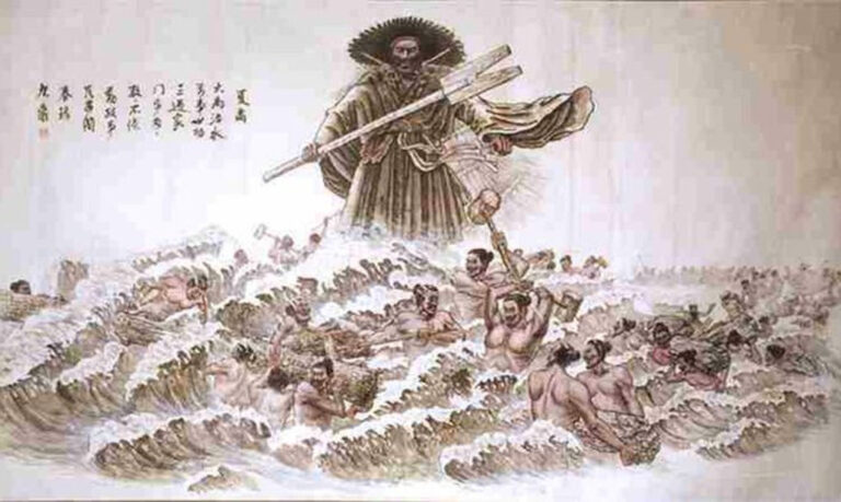 chinese flood myth gun yu (da yu)