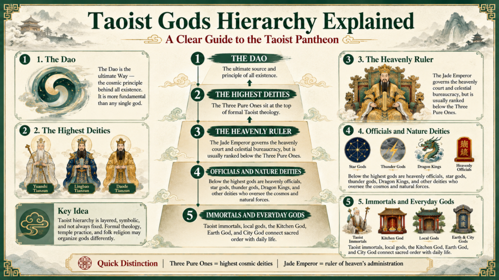 taoist gods hierarchy explained a clear guide to the taoist pantheon