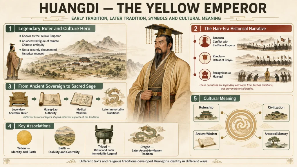 huángdì yellow emperor story, meaning, symbols & legacy
