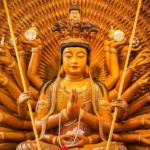 buddhism blending with traditional chinese mythology and religious culture