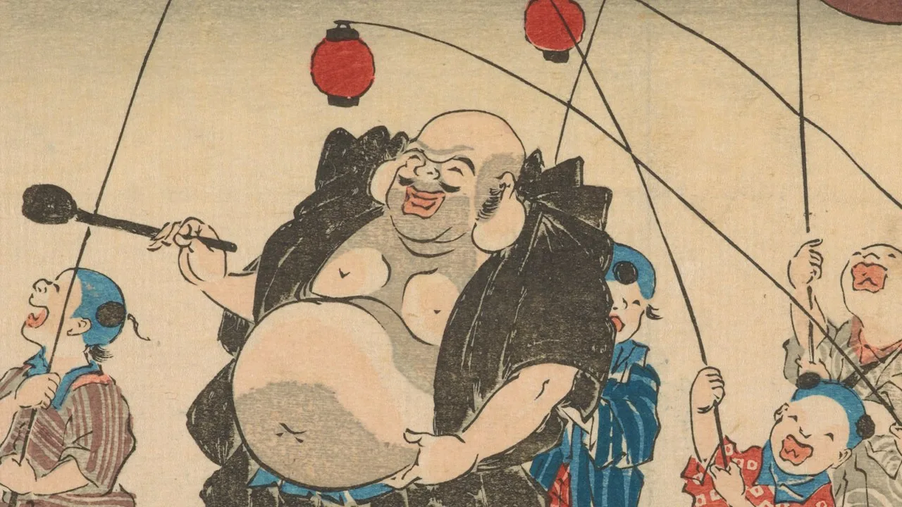 hotei japanese laughing buddha