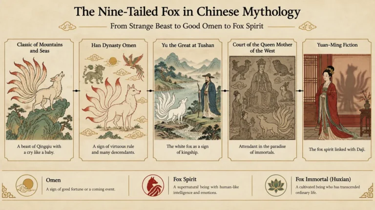 nine tailed fox chinese mythology